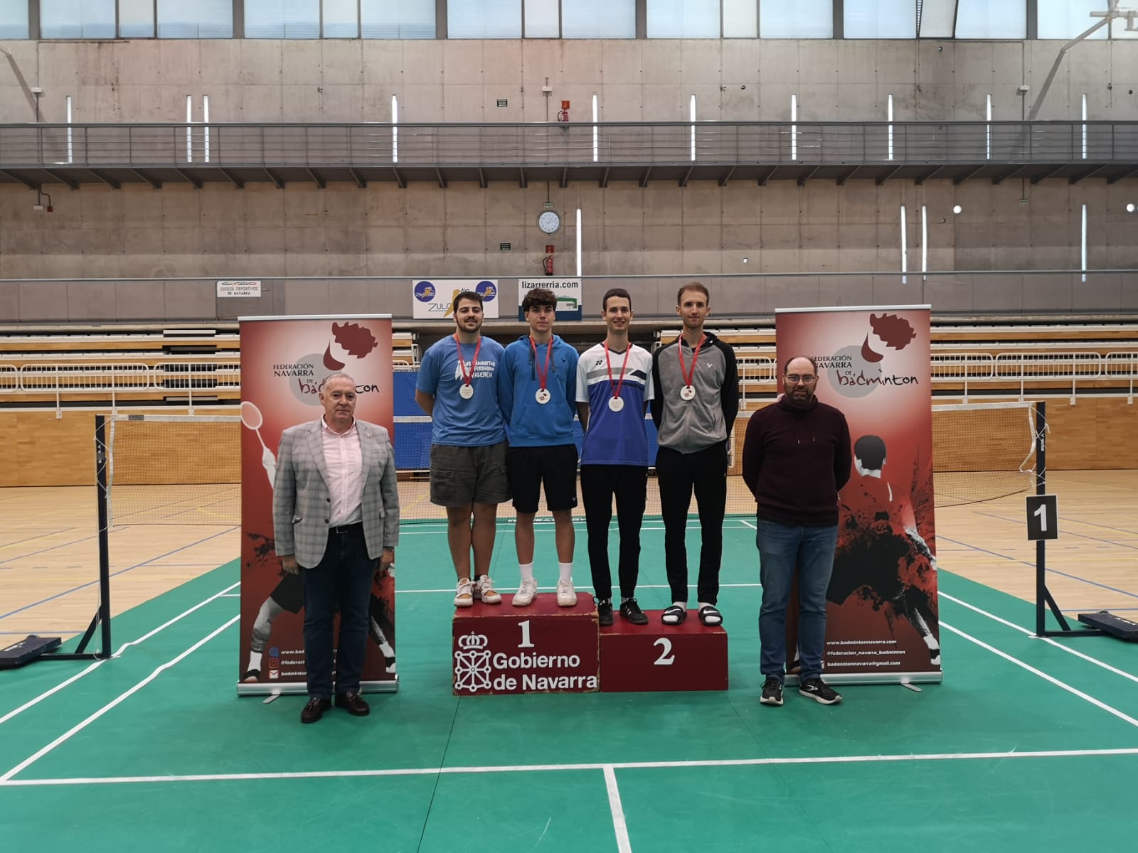 La élite del bádminton nacional se dio cita en Estella con la celebración del Máster Nacional Absoluto